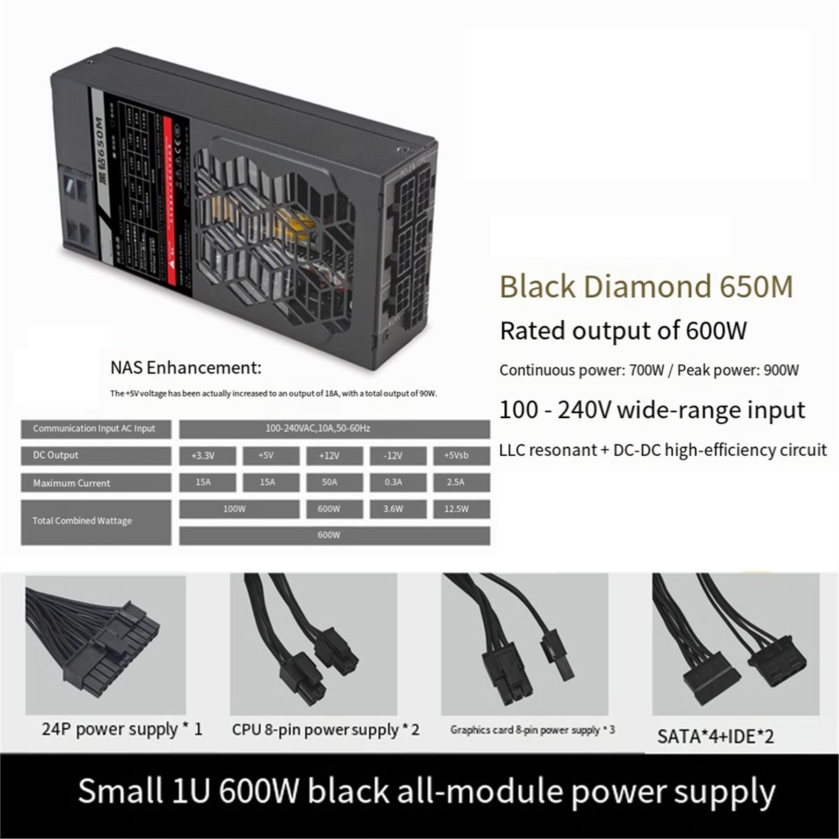 [AC18 Digital]/Flex 600W Модул – обзор и цена Flex Atx Power Supply 600W 1U
