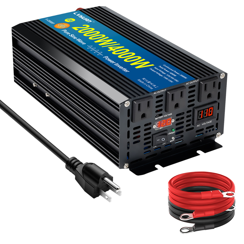 Инвертор LVYUAN 1500 Вт с функ – обзор и цена Ac Power Supply