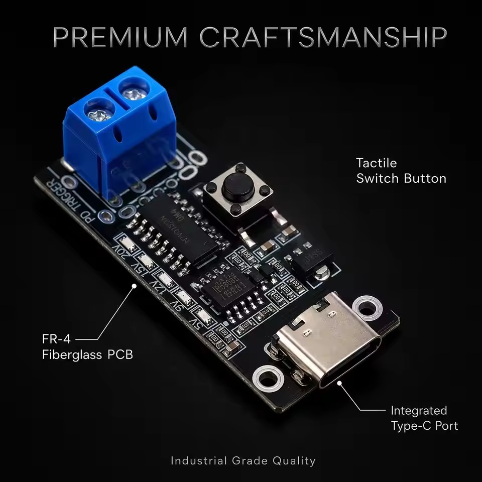 1-3 шт. USB-C 5A PD триггерная – обзор и цена Modular Power Supply